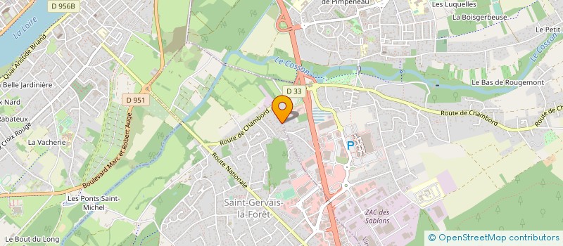 localisation de l'entreprise MONSIEUR VICTORIEN CHIGOT  VINEUIL