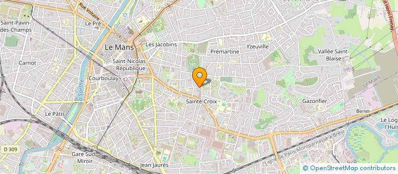 localisation de l'entreprise MONSIEUR VICTORIEN CORBEL  LE MANS