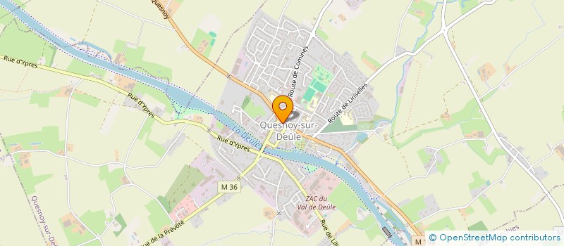 localisation de l'entreprise MONSIEUR VICTORIEN CREPEL à QUESNOY-SUR-DEULE