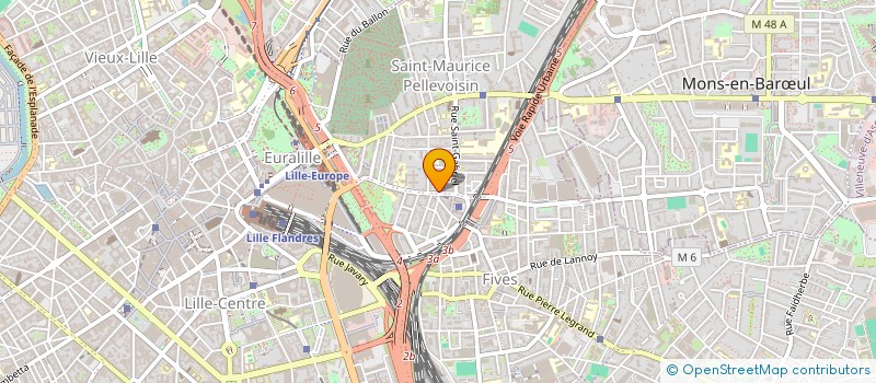 localisation de l'entreprise MONSIEUR VICTORIEN DELECROIX à LILLE