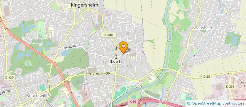 localisation de l'entreprise MONSIEUR VICTORIEN DETAIL  ILLZACH