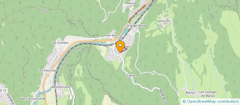 localisation de l'entreprise MONSIEUR VICTORIEN DJABBOUR  SAINT-RAMBERT-EN-BUGEY