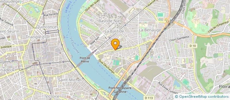 localisation de l'entreprise MONSIEUR VICTORIEN FILLON  BORDEAUX