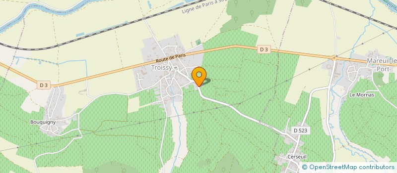 localisation de l'entreprise MONSIEUR VICTORIEN GADRE  VALLEES EN CHAMPAGNE