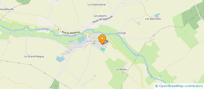 localisation de l'entreprise MONSIEUR VICTORIEN HENRY à SAINT-PRIVE