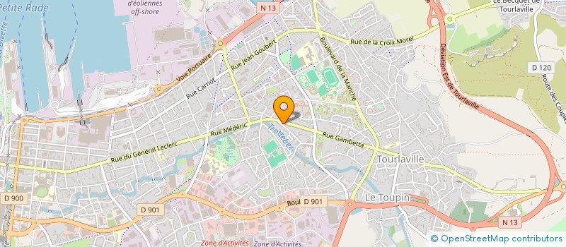 localisation de l'entreprise MONSIEUR VICTORIEN JUMELIN  CHERBOURG-EN-COTENTIN