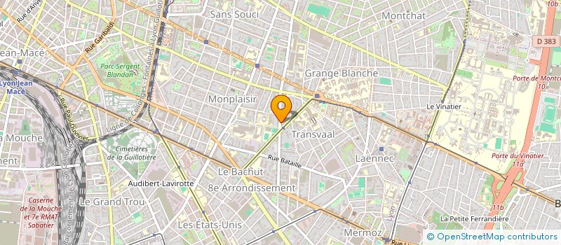 localisation de l'entreprise MONSIEUR VICTORIEN LABRE  LYON