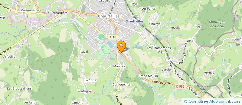 localisation de l'entreprise MONSIEUR VICTORIEN LOMBARD à CHAUFFAILLES