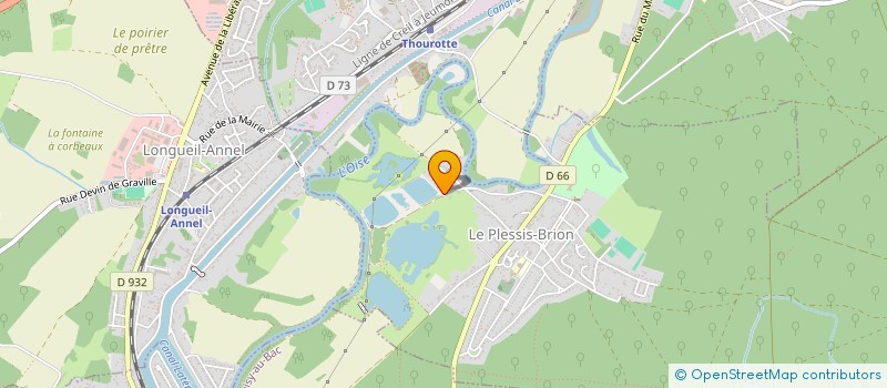 localisation de l'entreprise MONSIEUR VICTORIEN MARCOU  LE PLESSIS-BRION