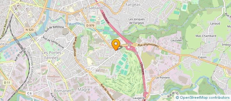 localisation de l'entreprise MONSIEUR VICTORIEN MARTIN à LIMOGES