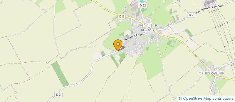 localisation de l'entreprise MONSIEUR VICTORIEN NEPVEU  BIENVILLERS-AU-BOIS