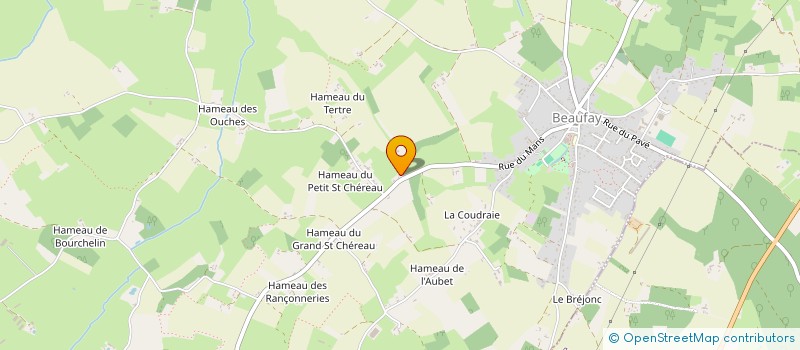 localisation de l'entreprise MONSIEUR VICTORIEN PAUMARD  BEAUFAY