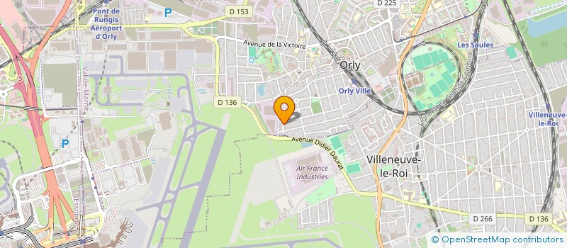 localisation de l'entreprise MONSIEUR VICTORIEN PHILIPPON  ORLY