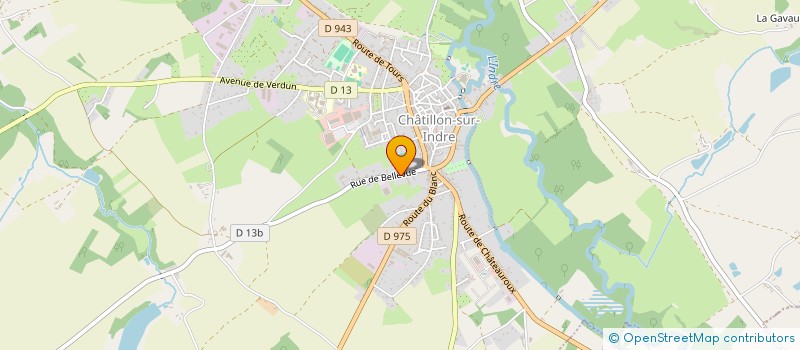 localisation de l'entreprise MONSIEUR VICTORIEN PLANTUREUX à CHATILLON-SUR-INDRE