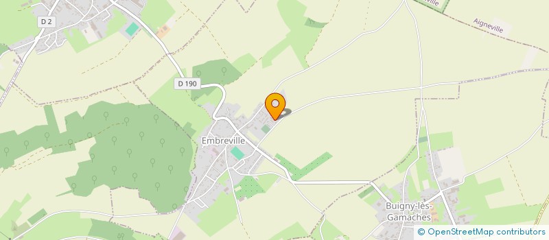 localisation de l'entreprise MONSIEUR VICTORIEN POILLY  EMBREVILLE