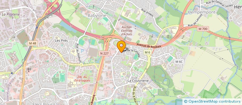 localisation de l'entreprise MONSIEUR VICTORIEN PROUVOT  VILLENEUVE-D'ASCQ