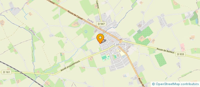 localisation de l'entreprise MONSIEUR VICTORIEN PROVOOST  CAESTRE
