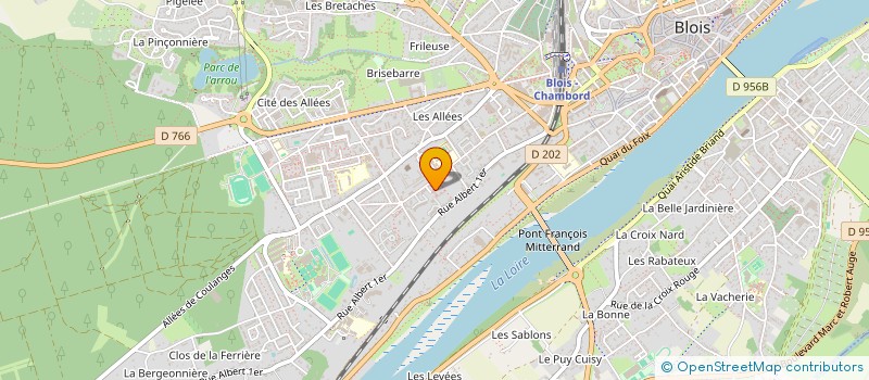 localisation de l'entreprise MONSIEUR VICTORIEN RAMI  BLOIS