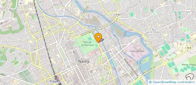 localisation de l'entreprise MONSIEUR VICTORIEN RENAUD  NANCY