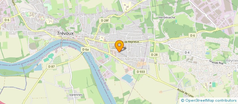 localisation de l'entreprise MONSIEUR VICTORIEN TEIXEIRA à TREVOUX