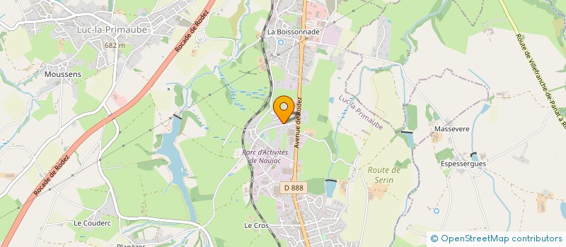 localisation de l'entreprise MONSIEUR VICTORIEN TREPP  CALMONT