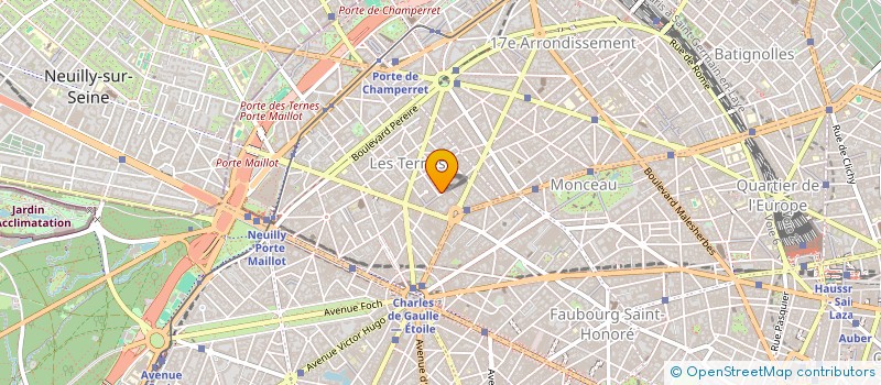 localisation de l'entreprise MONSIEUR VICTORIO FRADIQUE-BEJA  PARIS