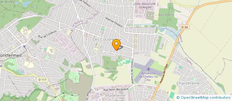 localisation de l'entreprise MONSIEUR VIDAL BRAZ DANTAS  CHELLES