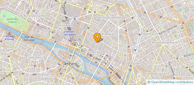 localisation de l'entreprise MONSIEUR VIDAL SERFATY à PARIS