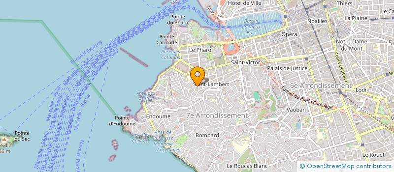 localisation de l'entreprise MONSIEUR VIDIO VIDEV  MARSEILLE