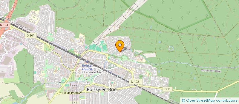localisation de l'entreprise MONSIEUR VIEGAS COSTA à ROISSY-EN-BRIE