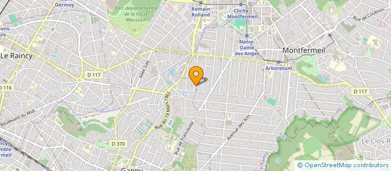 localisation de l'entreprise MONSIEUR VIEIRA FRADE  GAGNY