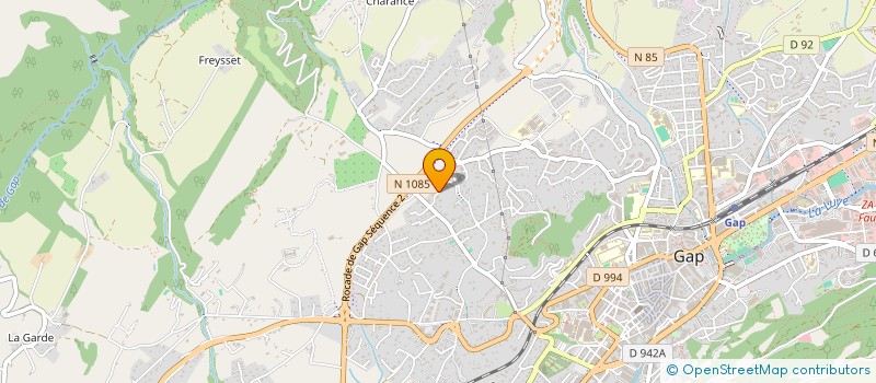 localisation de l'entreprise MONSIEUR VIENCENT BERLHE à GAP