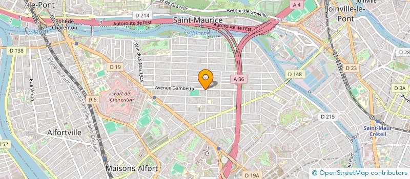 localisation de l'entreprise MONSIEUR VIENGKHAM TANCHALEUNE  MAISONS-ALFORT