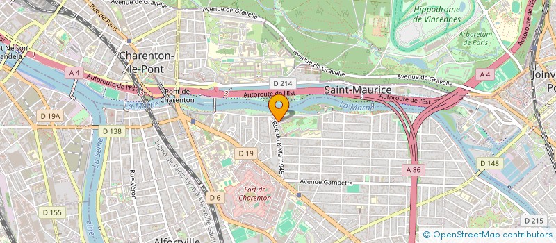 localisation de l'entreprise MONSIEUR VIET-DUNG NGUYEN  MAISONS-ALFORT