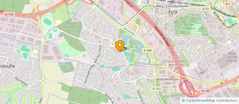 localisation de l'entreprise MONSIEUR VIET-HUNG DINH  LISSES