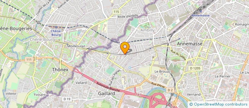 localisation de l'entreprise MONSIEUR VIET NGUYEN à GAILLARD