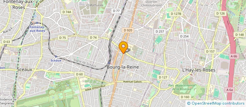 localisation de l'entreprise MONSIEUR VIET NGUYEN à BOURG-LA-REINE