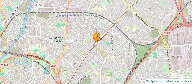 localisation de l'entreprise MONSIEUR VIEUX BIALA  MARCQ-EN-BARUL