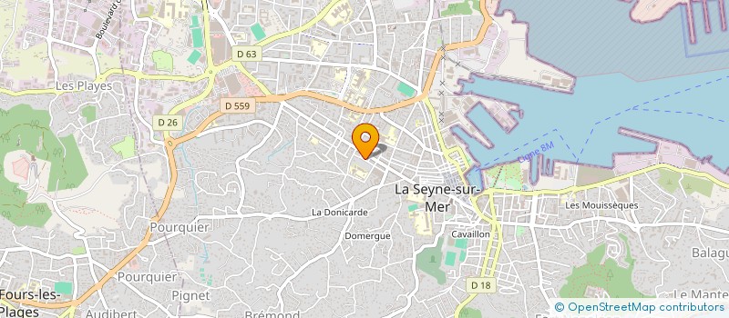 localisation de l'entreprise MONSIEUR VIGEN SARKISYAN  LA SEYNE-SUR-MER