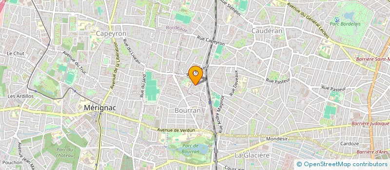 localisation de l'entreprise MONSIEUR VIGGO BOULANGER MARTIN  BORDEAUX