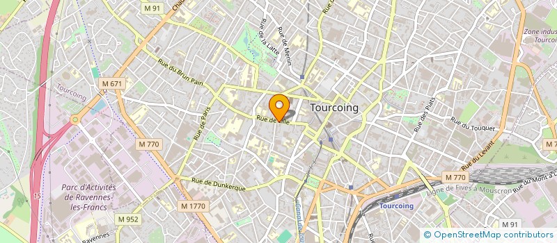 localisation de l'entreprise MONSIEUR VIGGO BOUYOU MAVOUNGOU à TOURCOING