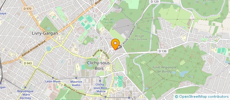 localisation de l'entreprise MONSIEUR VIGNINOU GUESSEKLOUNON à CLICHY-SOUS-BOIS