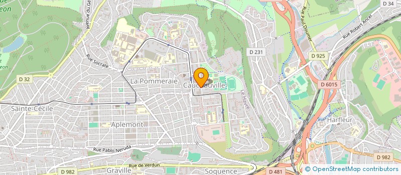 localisation de l'entreprise MONSIEUR VIHOUWE AGBETE  LE HAVRE