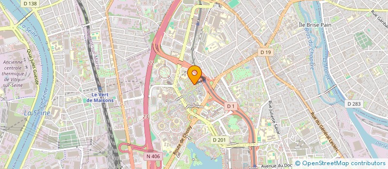 localisation de l'entreprise MONSIEUR VIJIIENDRAN VISUVANATHAN  CRETEIL