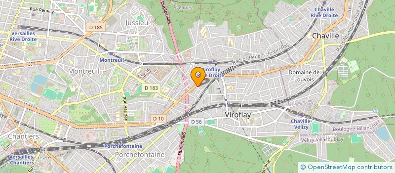 localisation de l'entreprise MONSIEUR VIJIKARAN RASIAH  VIROFLAY