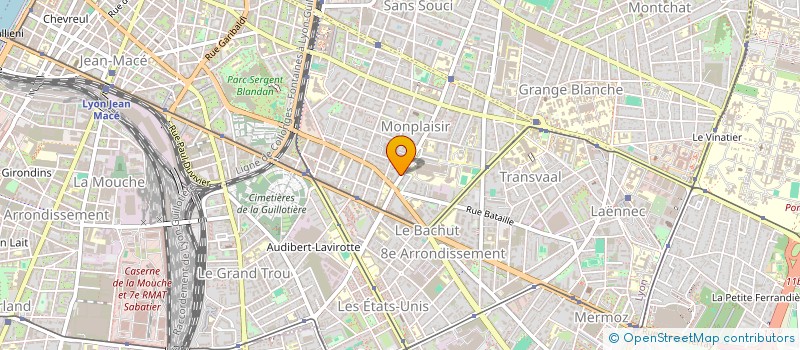 localisation de l'entreprise MONSIEUR VIKEN KASMAYIAN  LYON