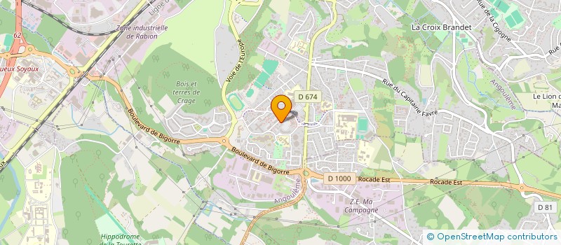localisation de l'entreprise MONSIEUR VIKTOR BALOG à ANGOULEME