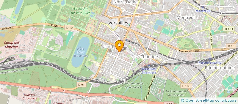 localisation de l'entreprise MONSIEUR VIKTOR BOUROSH à VERSAILLES