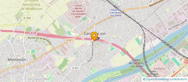 localisation de l'entreprise MONSIEUR VIKTOR BURMISTROV  CARRIERES-SUR-SEINE