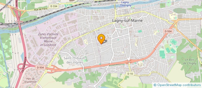 localisation de l'entreprise MONSIEUR VIKTOR DIDUR  LAGNY-SUR-MARNE